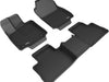 2019-2021 Toyota RAV4 Gas 3D MAXpider Custom Fit KAGU Floor Mats - Black