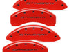 C7 Corvette Stingray Brake Caliper Cover Set with "STINGRAY" Script : Red