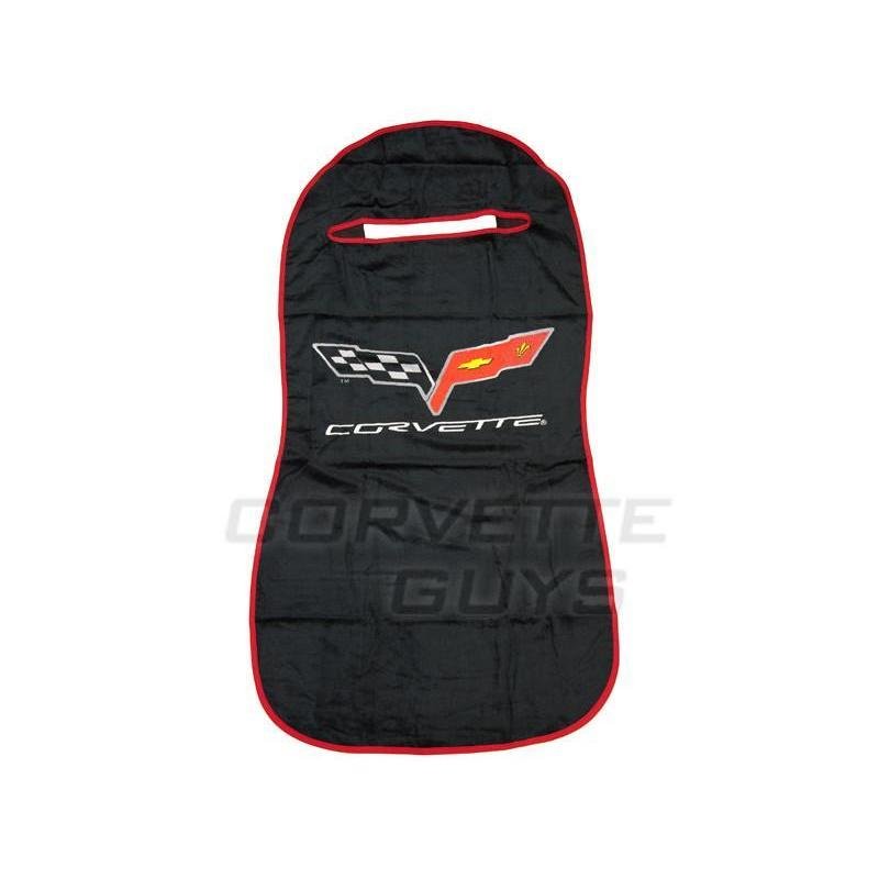 Corvette Seat Armor Protective Cover - Black Pair (05-13 C6, Grand Sport, Z06, ZR1)-SR1 Performance