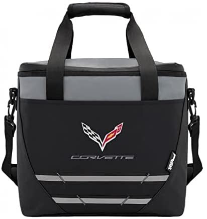 SR1 Performance C7 Corvette 24 Can Ice Chest Cooler - Black/Grey