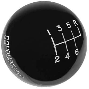Corvette Shift Knob - Hurst Logo w/6 Speed Pattern : C5 & Z06 (Black)-SR1 Performance