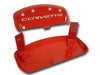 MGP Caliper Covers Chevrolet Corvette C6 2005 2006 2007 2008 2009 2010 2011 2012 (Licensed Logo) - Red