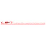 Corvette LS-7 Tuned Port Injection Decal - Red : 2006-2013 C6 Z06