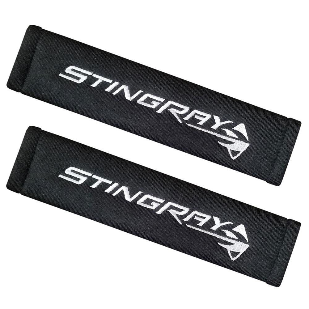 Corvette Seatbelt Harness Pad : C7 Stingray (Yellow)-SR1 Performance