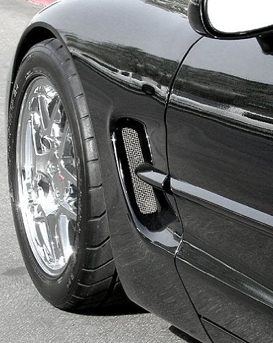 Corvette Side Fender Screen 2 Pc. (Set) : C5 & Z06