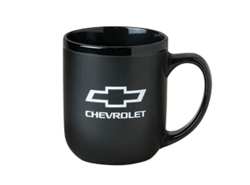 Chevrolet Bowtie Logo Modelo Coffee Mug - Black Matte