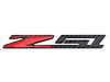 C7, C8 Corvette Z51 Badge Emblem - Domed - Carbon Fiber Look