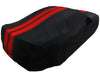 2005-2024 Ford Mustang Ultraguard Plus Car Cover - 300D Indoor/Outdoor Protection - Black with Red Stripes