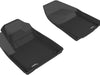 2015-2022 Jeep Cherokee 3D MAXpider All-Weather Floor Mats Custom Fit - Black