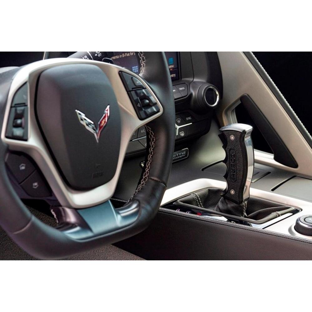 Corvette Automatic Billet/Plus Pistol Grip Shifter - Hurst : C7 Stingray, Z51, Z06, Grand Sport-SR1 Performance