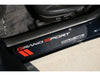 C6 Corvette Door Sill Plates - Carbon Fiber with Grand Sport Logo
