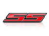 Camaro SS Fender Emblem Logo (Pair) - Red