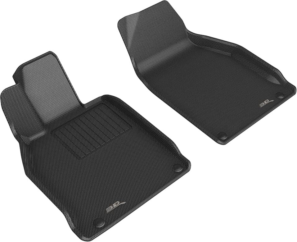 2016-2022 Porsche 911 3D MAXpider Custom Fit Floor Mats Kagu Black