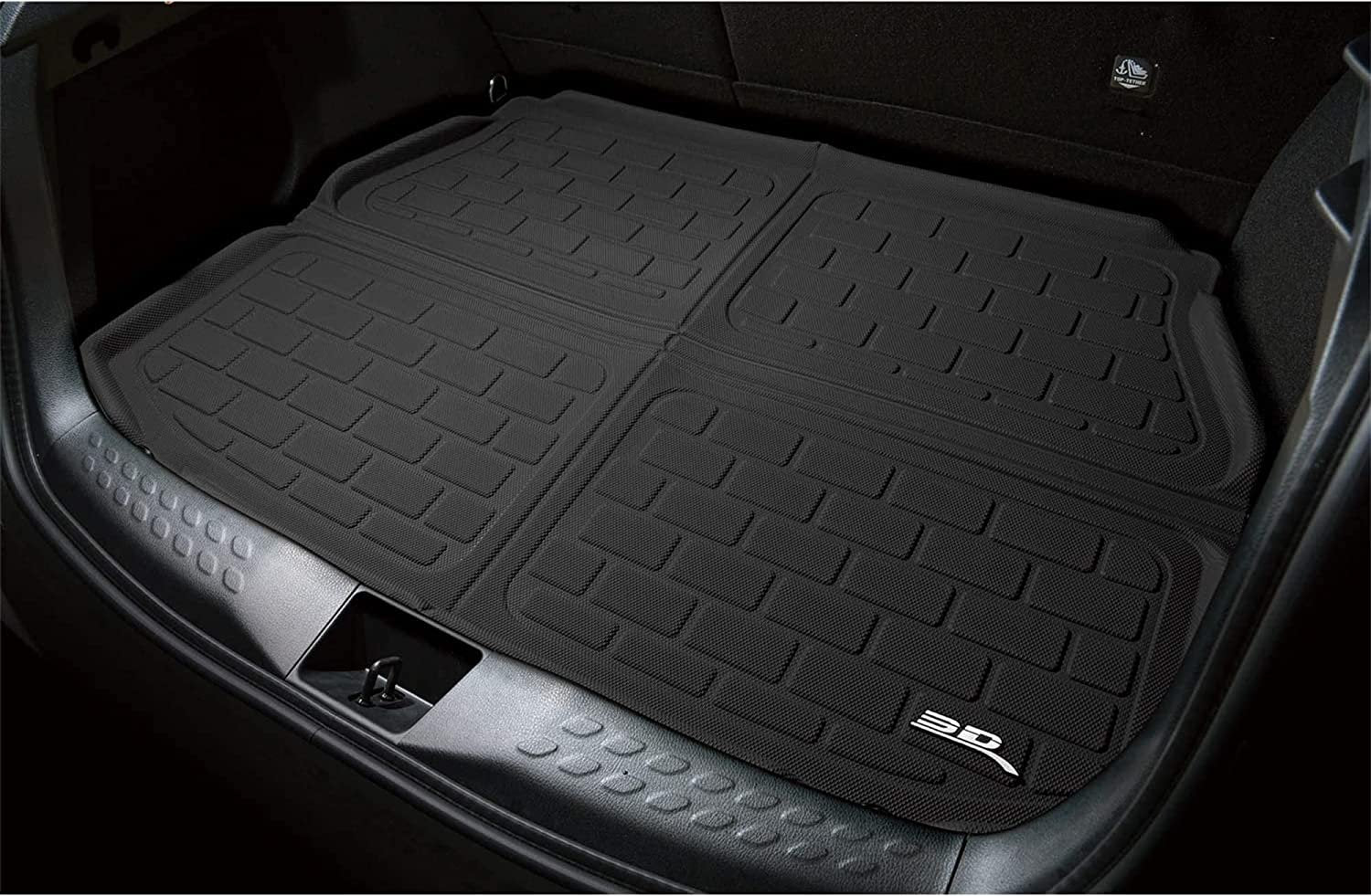 3D MAXpider Custom Fit All-Weather Cargo Liner for Select Mercedes-Benz GLC-Class Models - Kagu Rubber