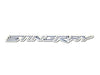 C7 Corvette Stingray Script Metal Sign (18" x 1")