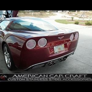 American Car Craft 042035 Chrome Rear Valance Trim Classic-SR1 Performance