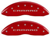 MGP Caliper Covers 14036SCS5RD Caliper Cover with Red Powder Coat Finish, (Set of 4)