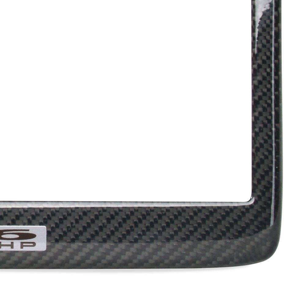 C5 Corvette Z06 405HP Notched License Plate Frame - 100% Real Carbon Fiber