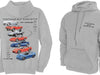 Corvette Sweatshirt Nothing but Corvette Hoodie - Gray :C1, C2, C3, C4, C5, C6 & C7