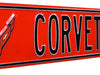 C8 Corvette Drive Metal Road Sign, Corvette Gifts and Metal Wall Art Decor, Garage Accessories for Men and Man Caves
