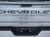 2019-2023 Chevrolet Silverado Tailgate Bumper Lettering - Black