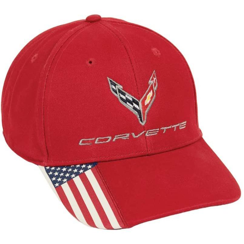 C8 Corvette Next Generation Stars & Stripes American Patriot Hat