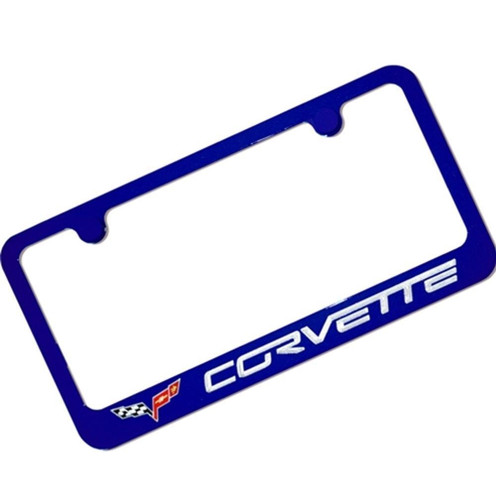 Corvette Color-Matched License Plate Frame C6 2005-2013 C6(All Colors)-SR1 Performance