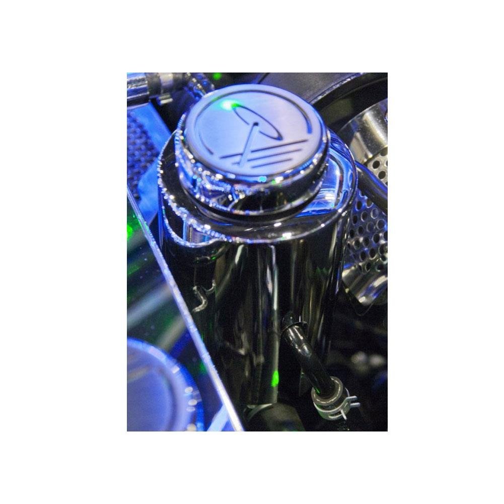 Corvette Power Steering Reservoir Cover - Stainless Steel : 2009-2012 ZR1-SR1 Performance
