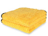 Liquid X Yellow Xtreme Plush Waffle Weave Microfiber Detailing Towel - 16" x 16"