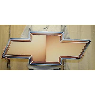 Chevrolet Camaro Bowtie Metal Wall Sign 32" x 12"-SR1 Performance