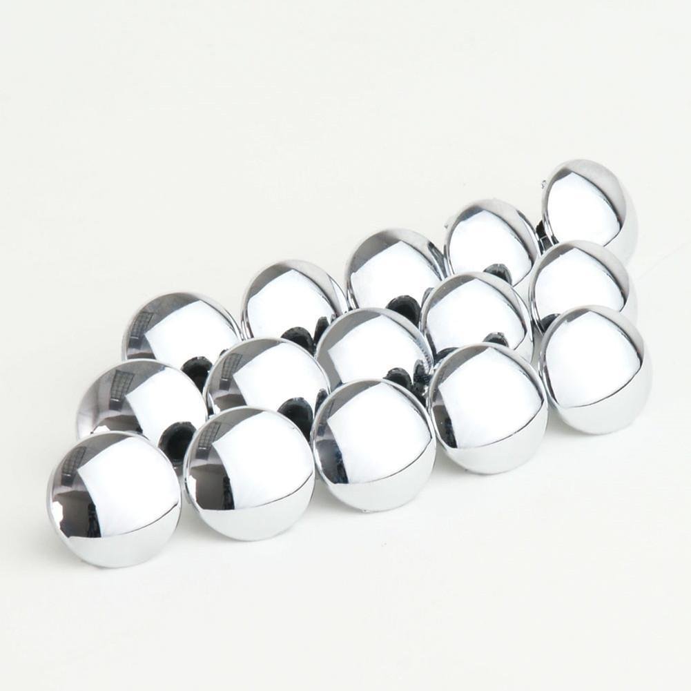 Corvette Hood Liner Fasteners 15 Pc. Kit - Chrome Look : C5,C6,Z06,ZR1,Grand Sport-SR1 Performance