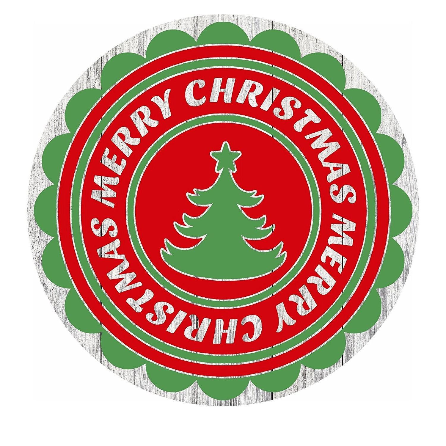Christmas Quote Decor Metal Sign - 12" x 8"-SR1 Performance