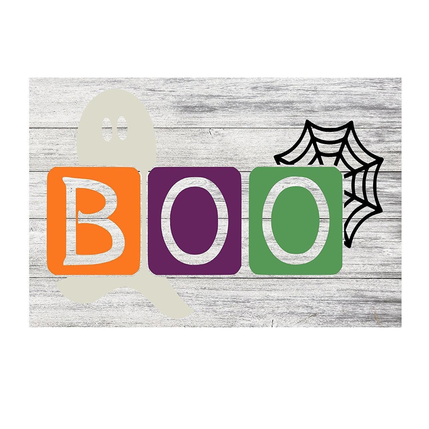 Halloween Spooktacular Rustic Metal Sign - 12" x 8"