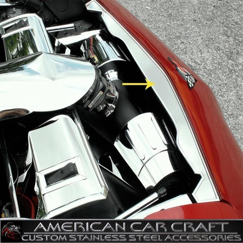 Corvette Nose Cap - Polished Stainless Steel : 1997-2004 C5 & Z06-SR1 Performance