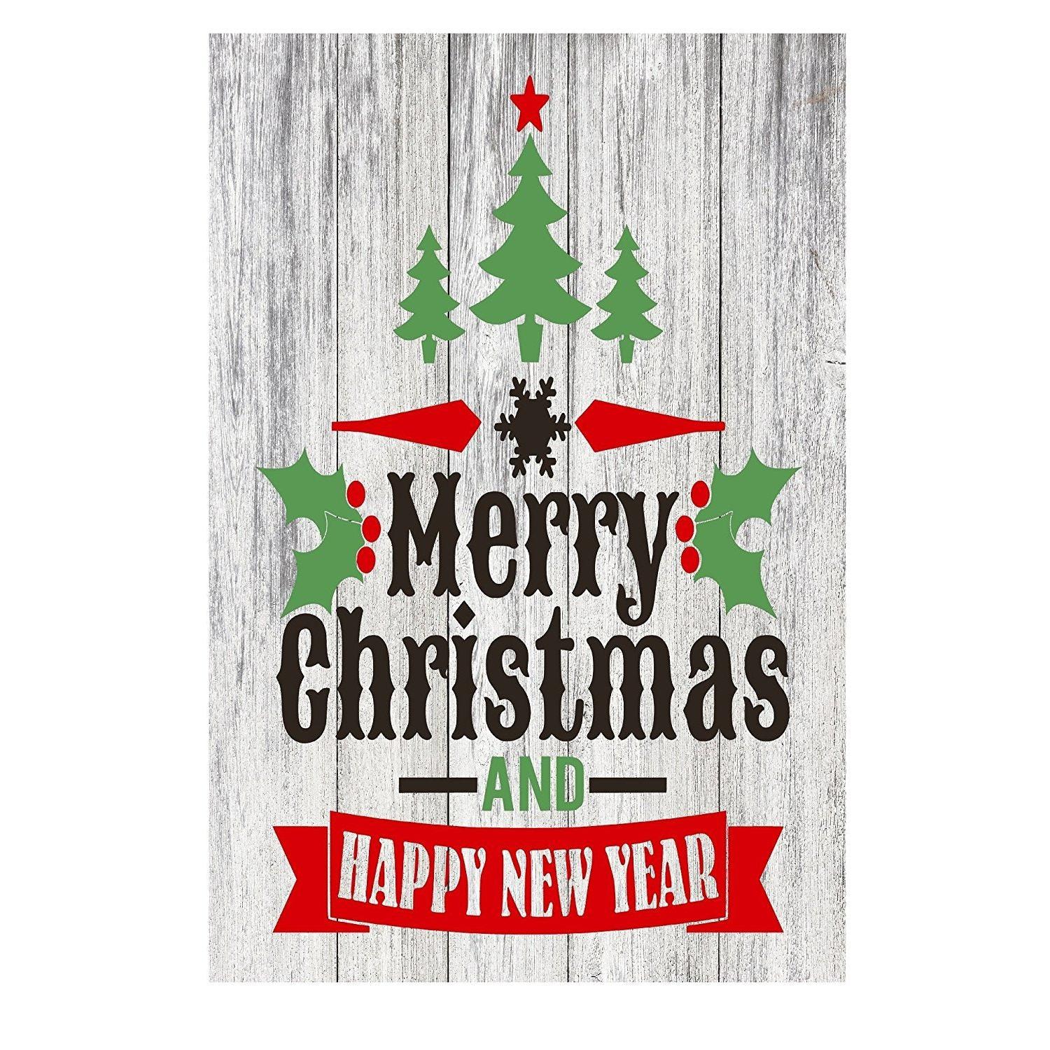 Christmas Quote Decor Metal Sign - 12" x 8"-SR1 Performance