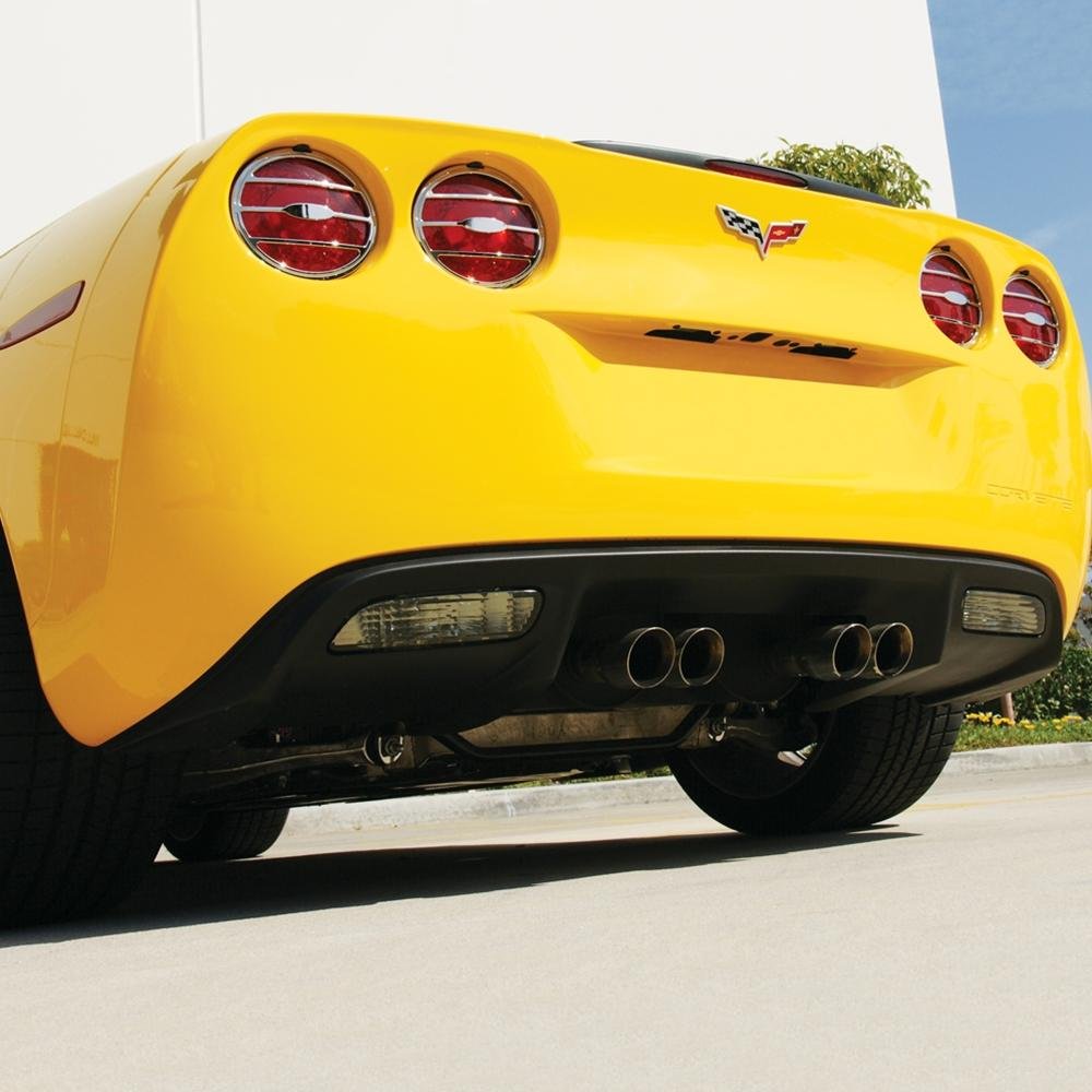 C6 Corvette Taillight Bezels - Chrome 4 Pc. Set-SR1 Performance