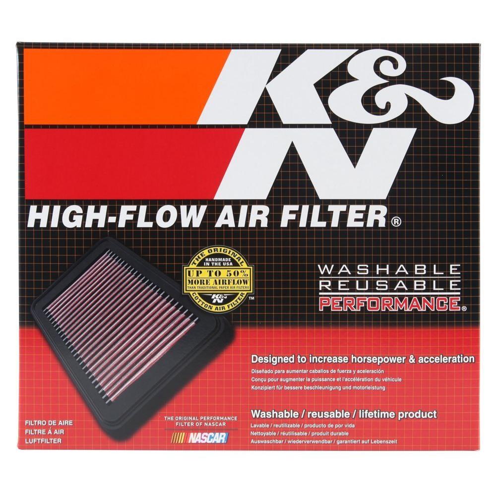 K&N 33-2434 High Performance Replacement Air Filter