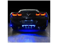 Corvette Rear Fascia/Exhaust LED Lighting Kit : C7 Stingray, Z51 (Orange / Super Bright)-SR1 Performance