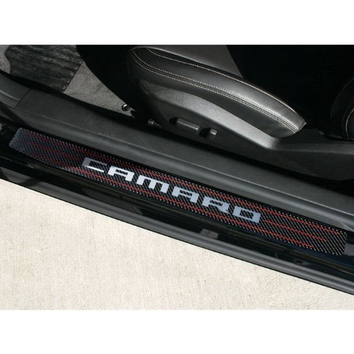Camaro Door Sill Plates - Camaro : Carbon Fiber-SR1 Performance