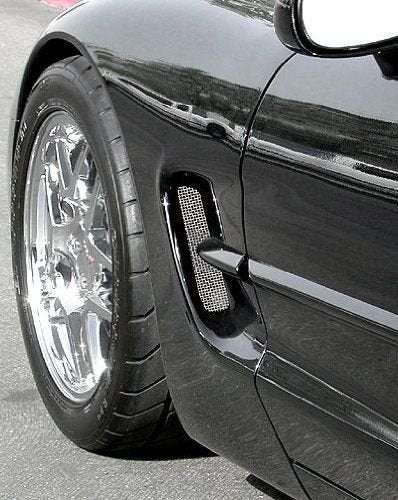 Corvette Side Fender Screen 2 Pc. (Set) : C5 & Z06