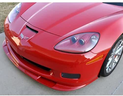 Corvette C6 ZR1 Style Front Splitter - Victory Red : 2006-13 C6 Z06, Grand Sport