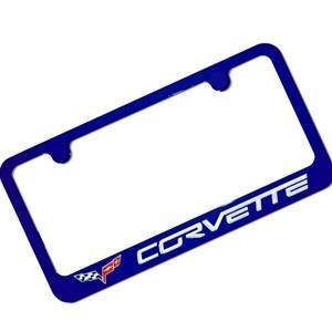 Corvette Color-Matched License Plate Frame C6 2005-2013 C6(All Colors)-SR1 Performance