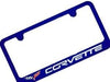 Corvette Color-Matched License Plate Frame C6 2005-2013 C6(All Colors)