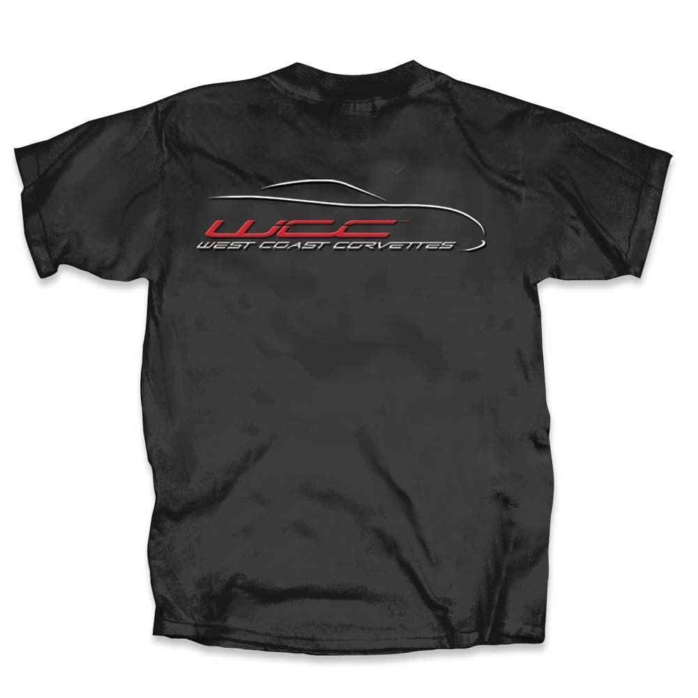 West Coast Corvette T-Shirt - Black