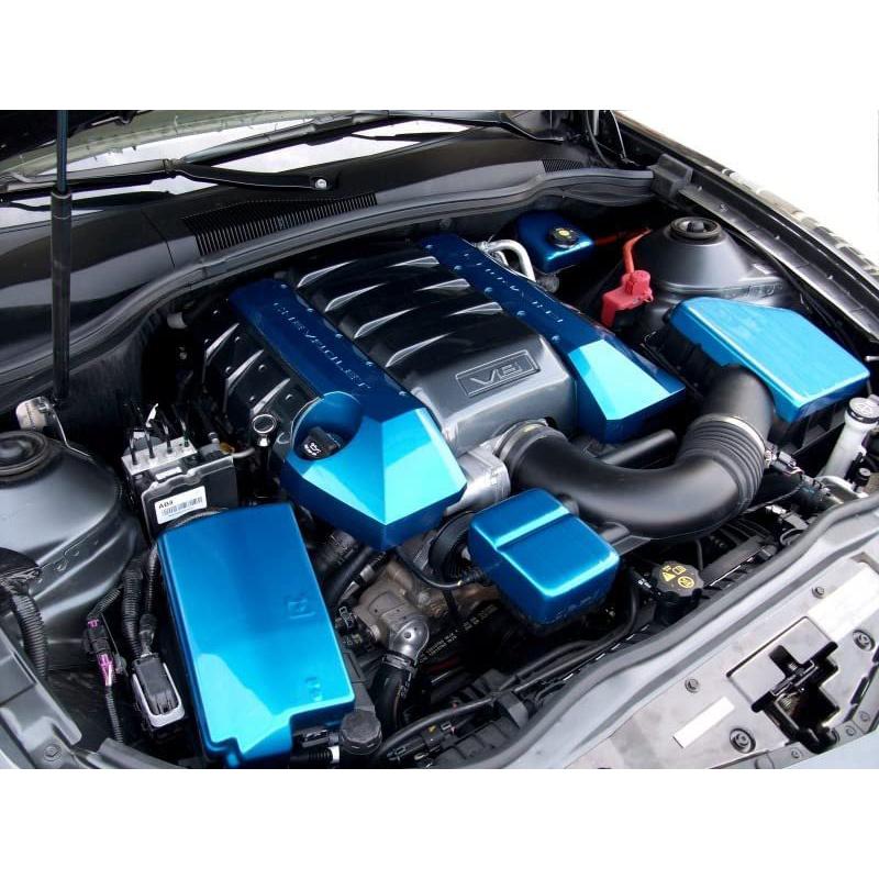 2010-2015 Camaro Painted Complete Engine Kit (Aqua Blue)-SR1 Performance