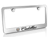 Cadillac License Plate Frame - Chrome