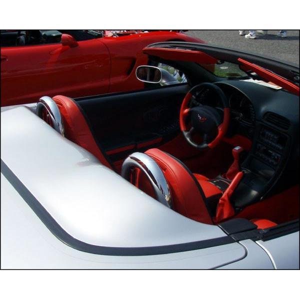 Corvette Seat Back Hoop Set - Chrome : C5 & Z06-SR1 Performance