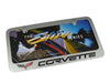 C6 Corvette License Plate Frame - Chrome