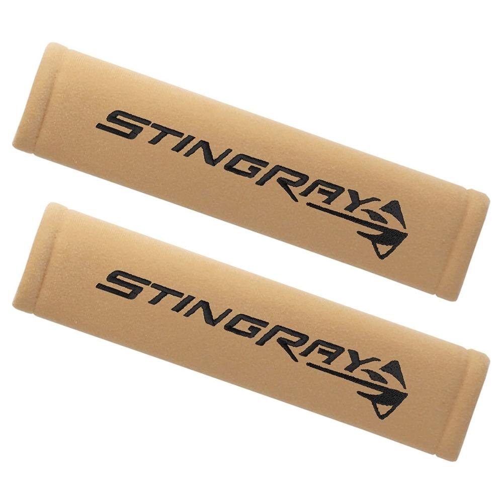 Corvette Seatbelt Harness Pad : C7 Stingray (Yellow)-SR1 Performance
