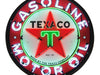 Texaco Motor Oil Neon Sign in a Metal Can : 36in